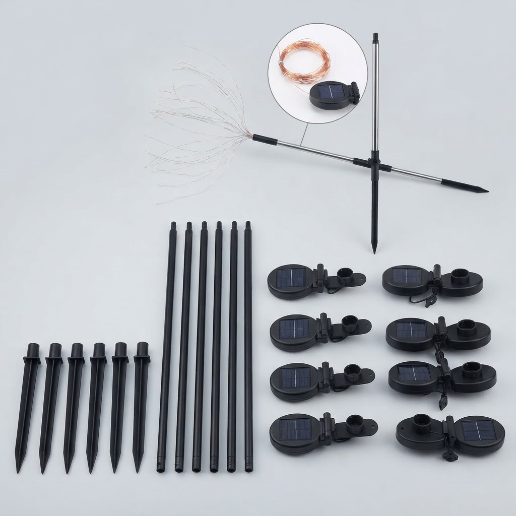 Step 2: Assemble Ground Stakes and Stems