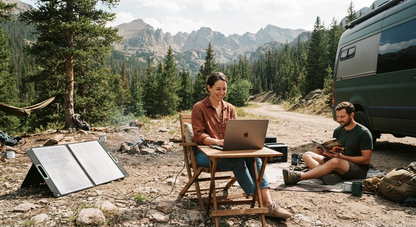 How to Charge Multiple Devices on an Off-Grid Camping Trip
