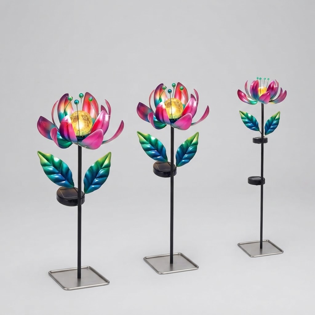 Transforming Outdoor Spaces with Colorful Solar Lighting