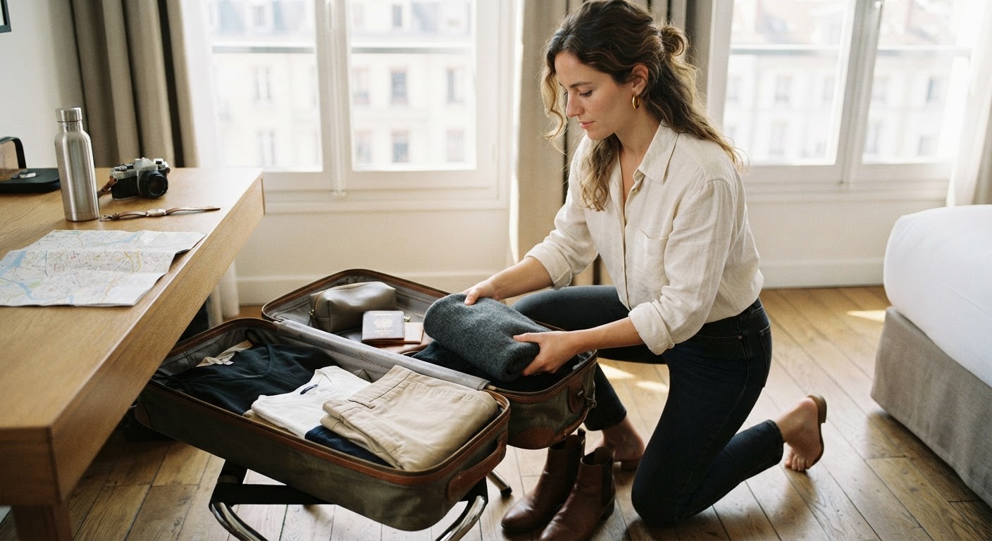 Minimalist Travel Capsule Wardrobe Guide