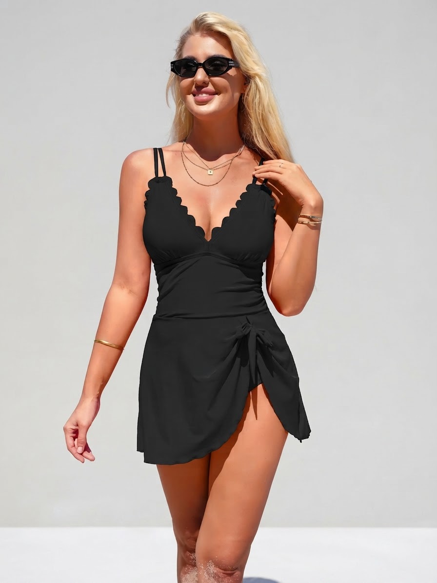 How Ruched Swimsuits and Built-In Briefs Shape Your Midsection