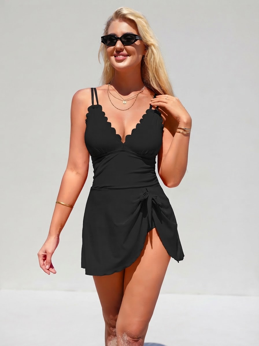 Swim Dress vs Traditional One-Piece Comparison