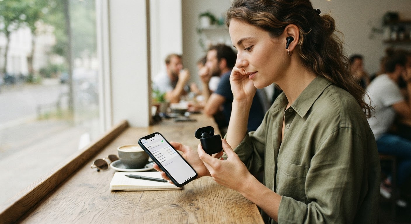 Step 1: Pair Earbuds to Your First Device