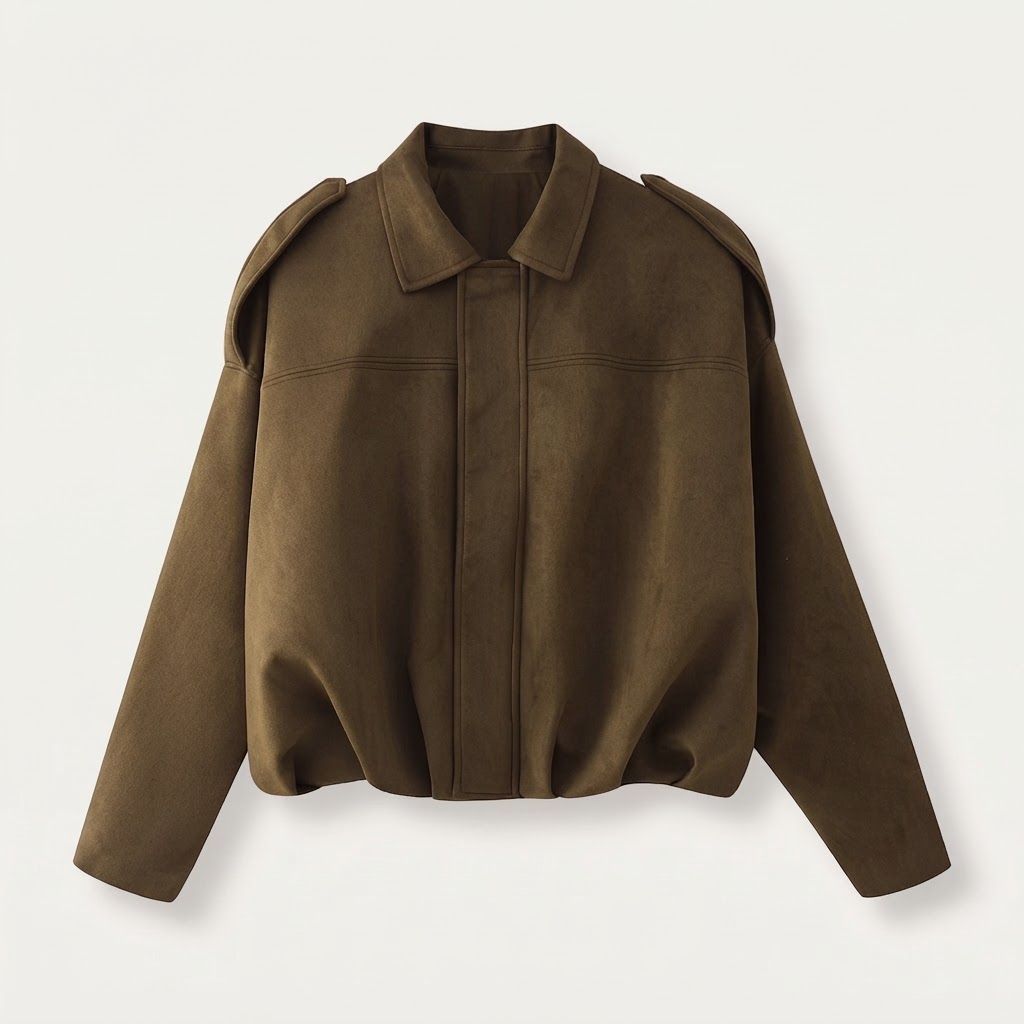 Struggling with Stiff Fall Layers? Why a Soft Oversized Suede Jacket Wins
