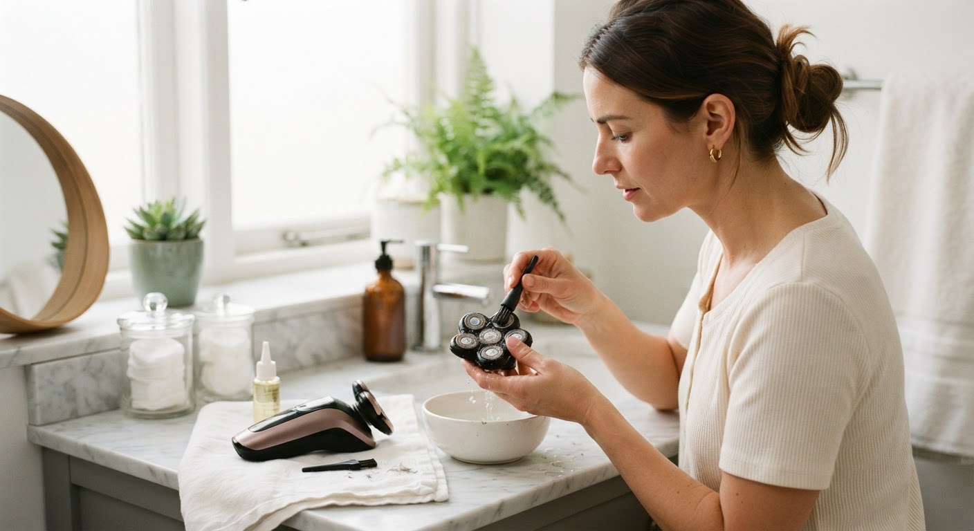 How to Clean and Maintain a 7D Magnetic Floating Head Electric Shaver
