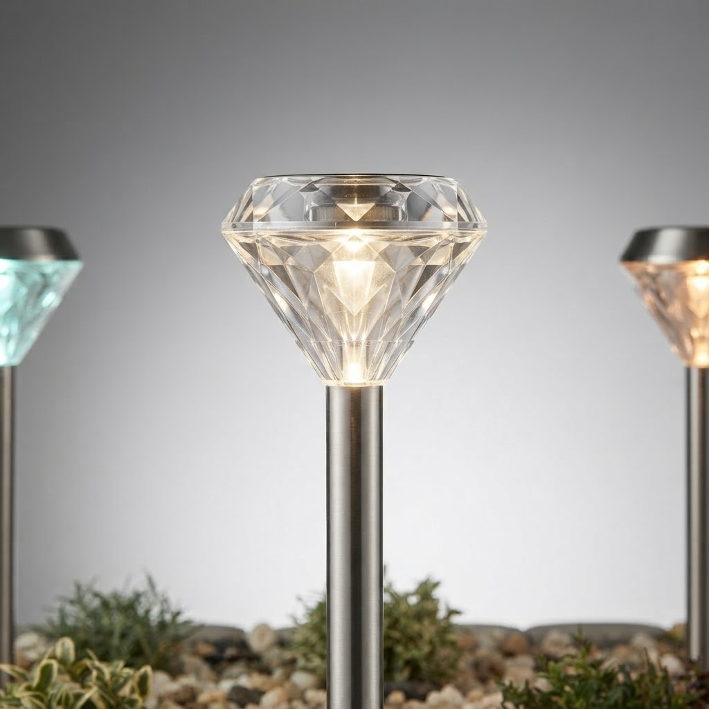 Optical Clarity through Acrylic Diamond Styling