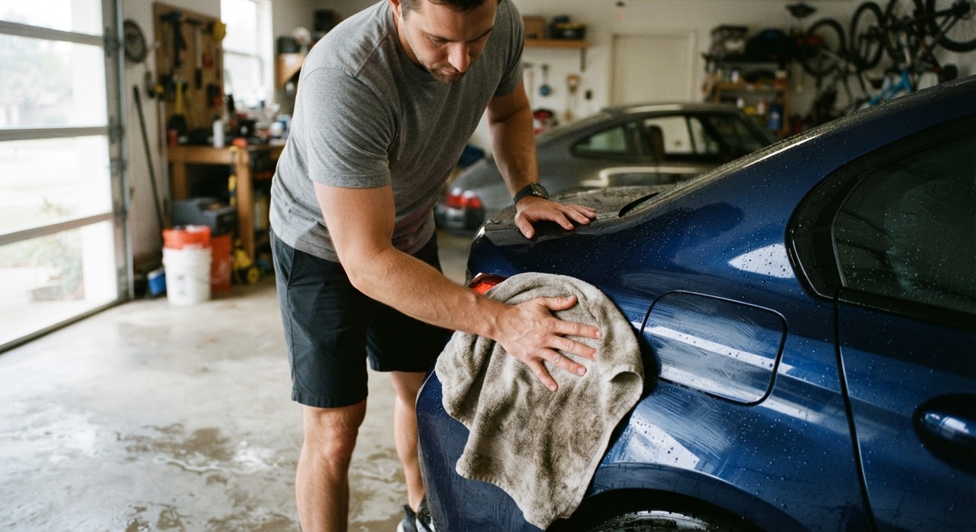 5 Common Car Drying Mistakes That Cause Swirl Marks