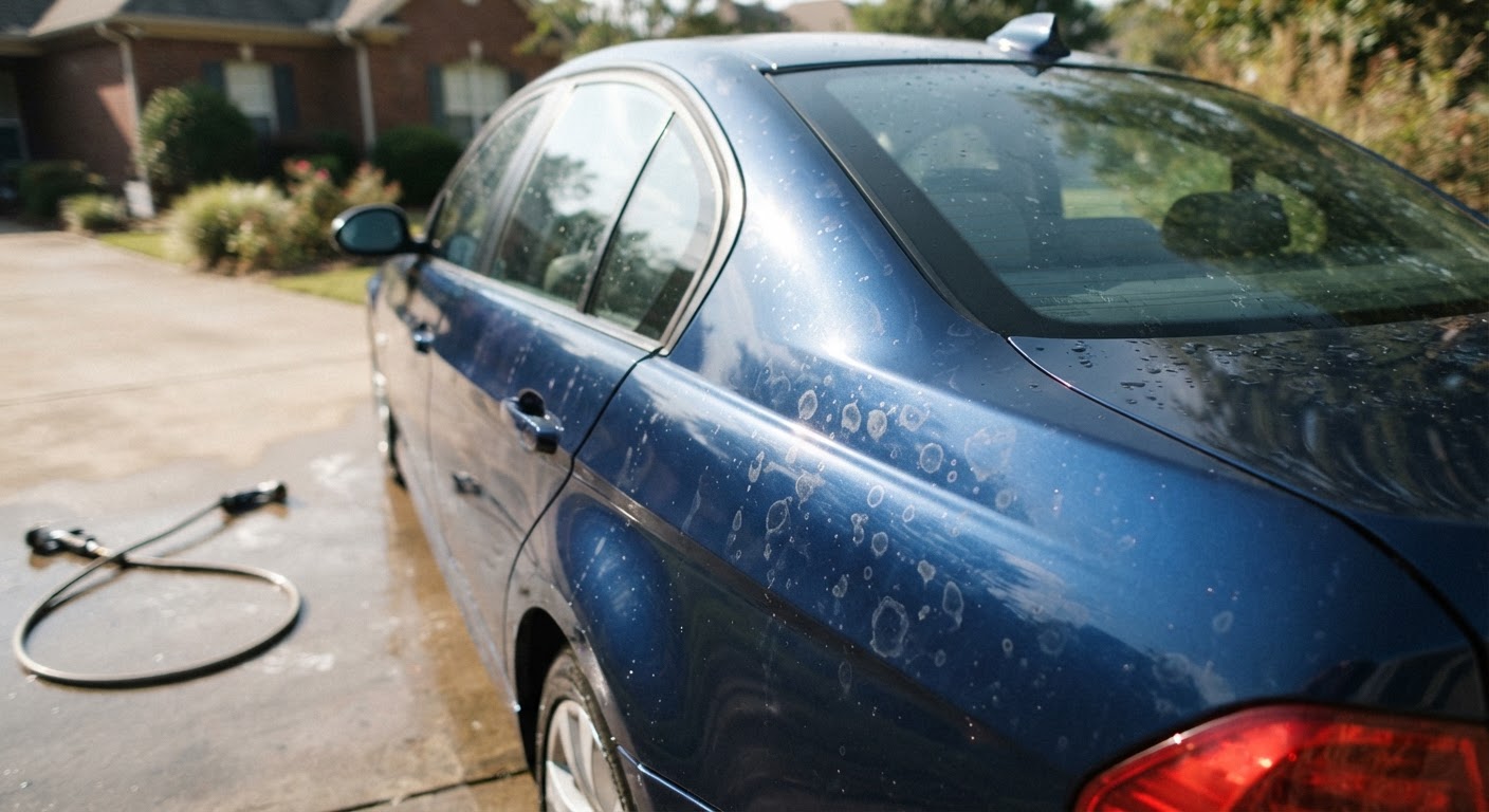 What Creates Water Spots on Vehicle Paint?