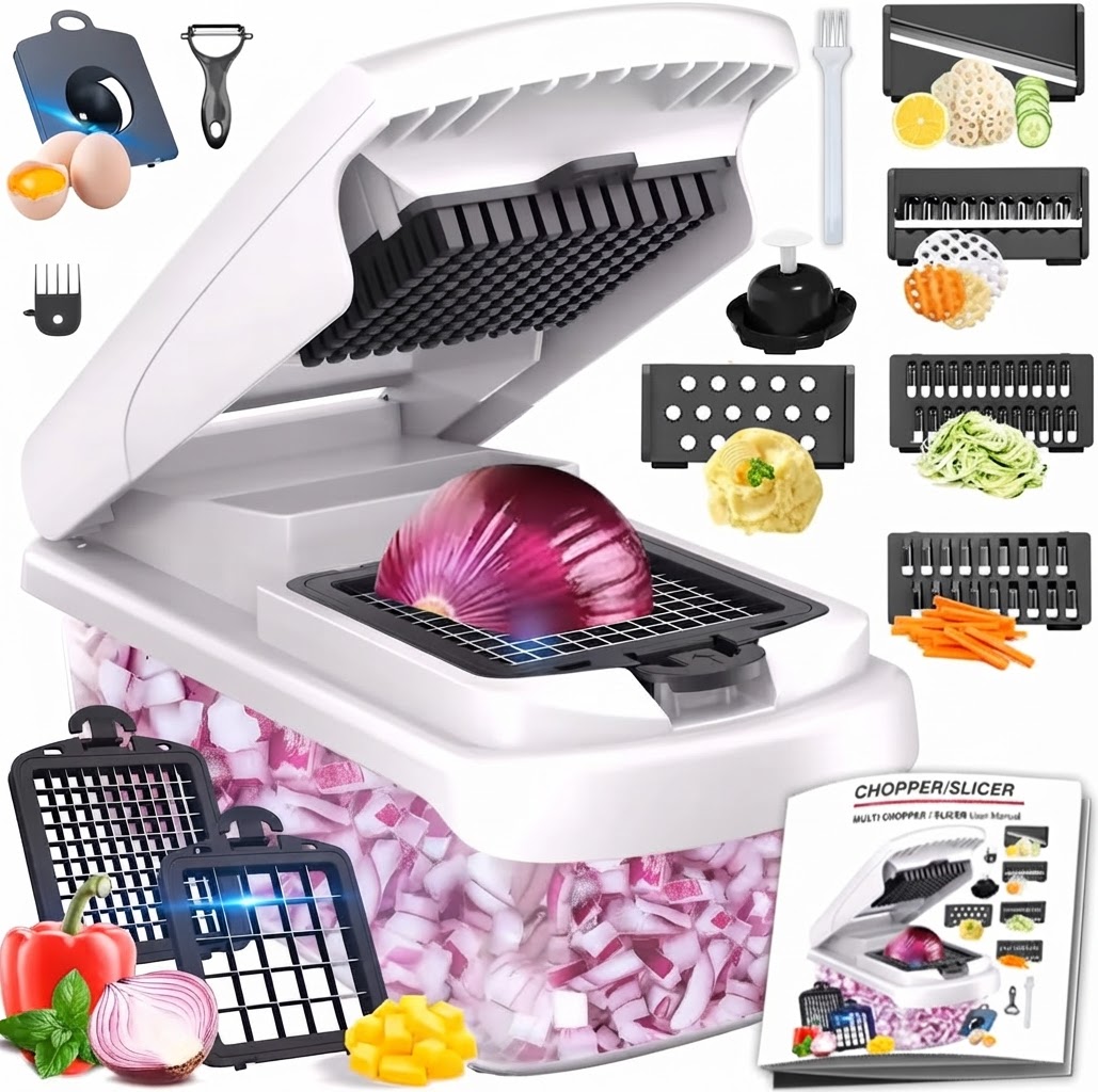 Enclosed Vegetable Choppers: Containment and Speed