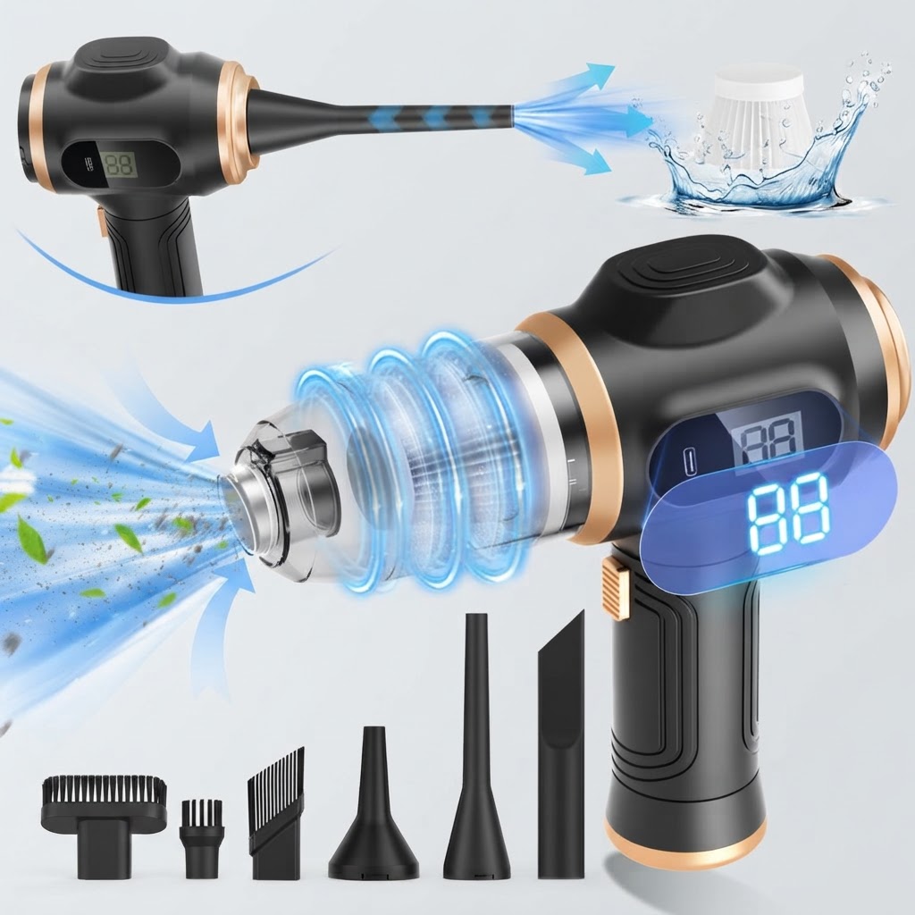Tired of Pet Hair on Your Couch? Meet the Belibuy 6-in-1 Vacuum