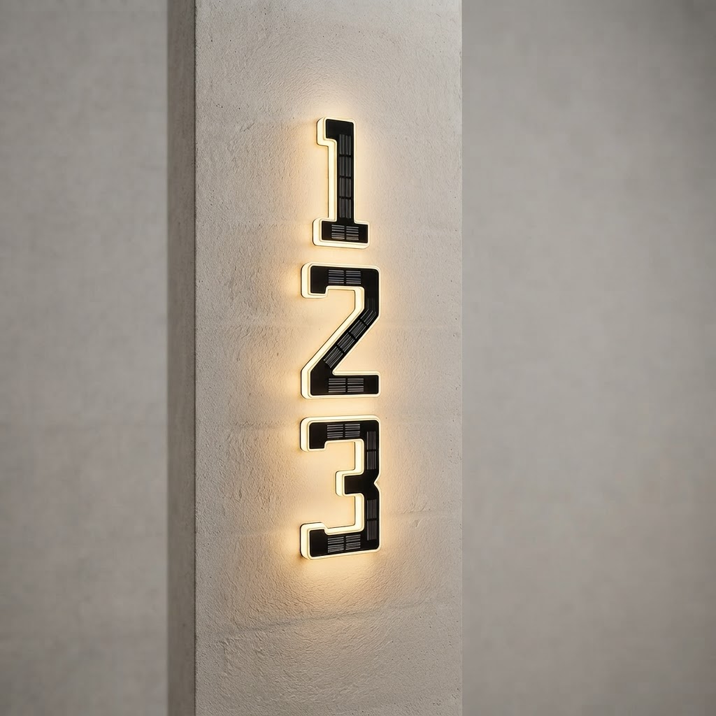 Primary Methods for Illuminating House Numbers