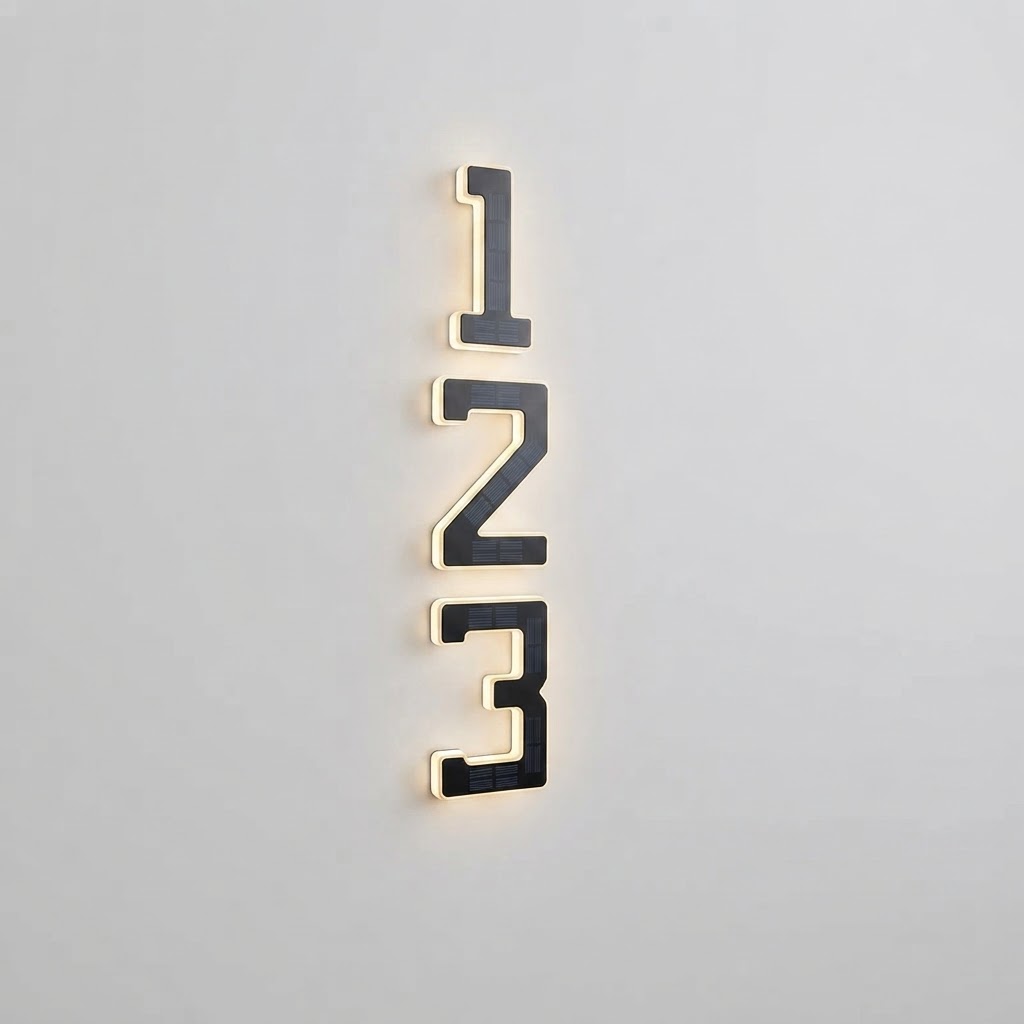 5 Reasons to Upgrade Your Exterior Plaque with LED Solar House Numbers