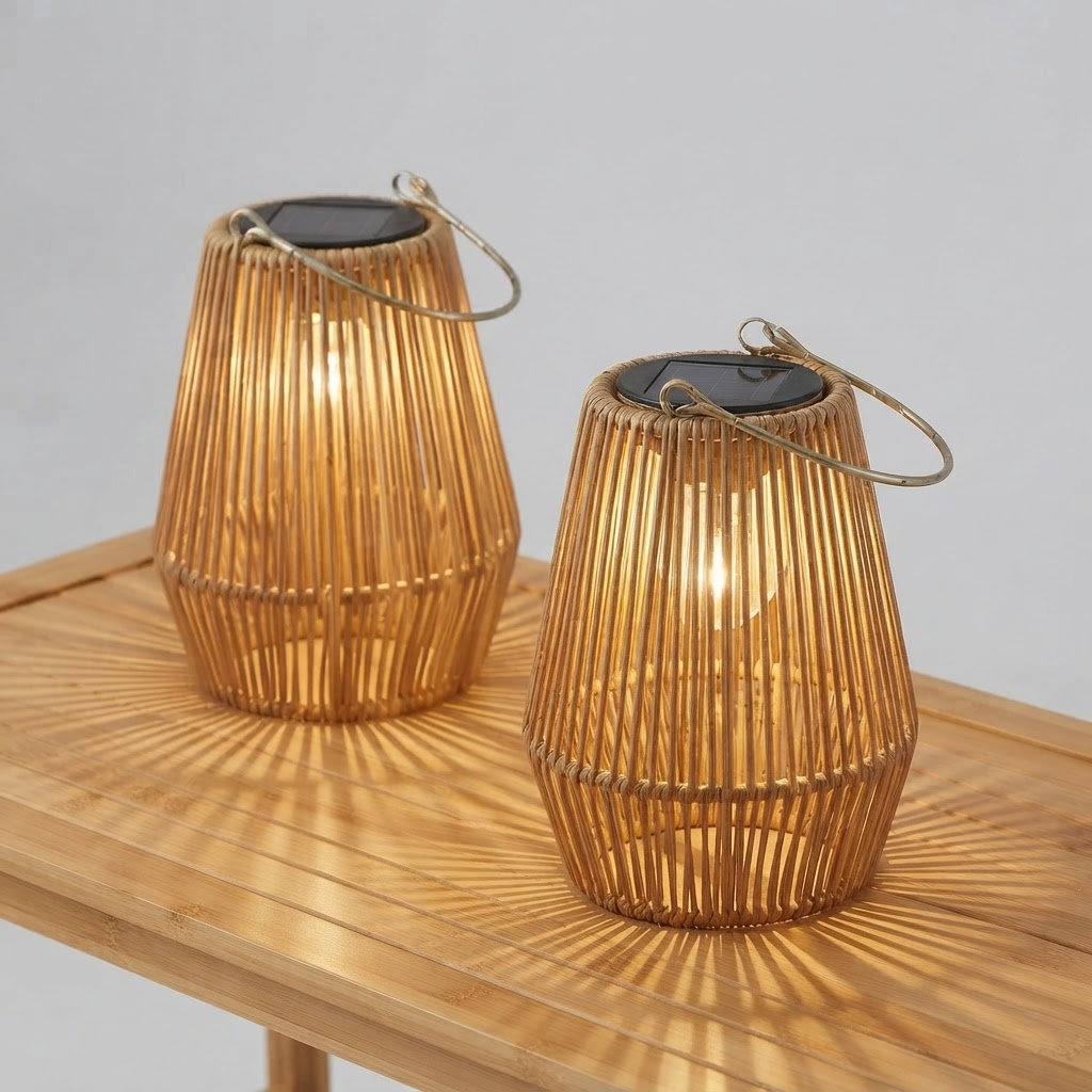 Why Handwoven Rattan Solar Lanterns Are Perfect for Small Balcony Decor