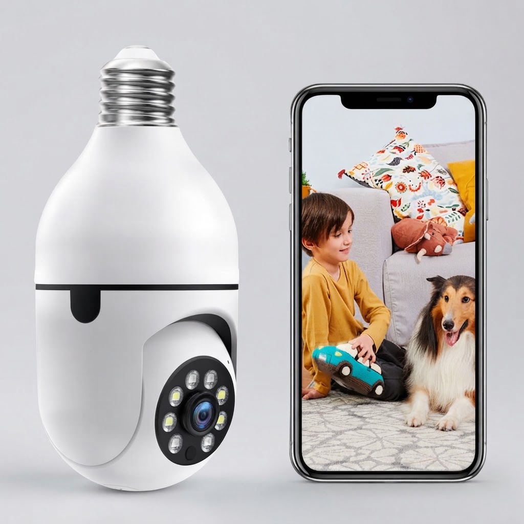 How Do Light Bulb Security Cameras Work? The Complete Guide to Socket-Based Surveillance