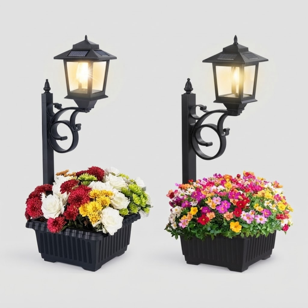How to Install Wire-Free Solar Lamp Post Lights in Your Garden