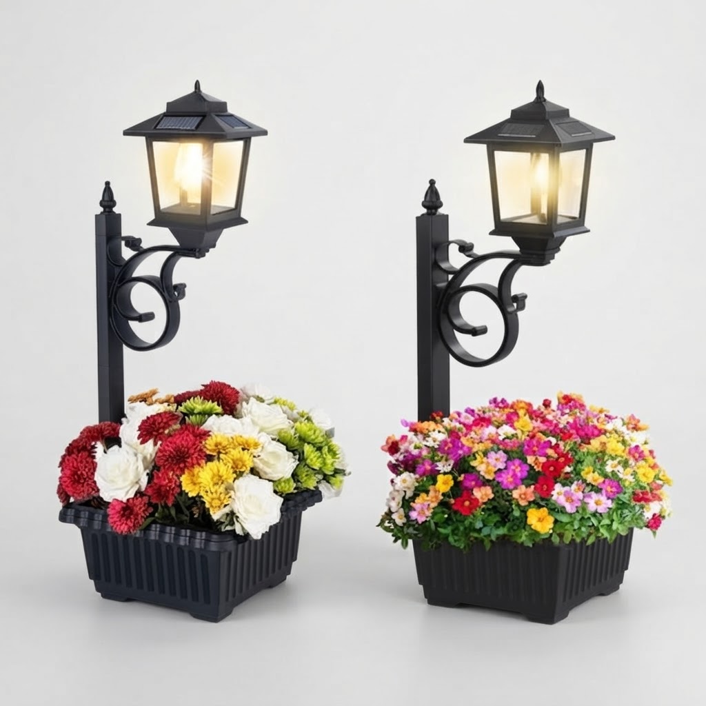 Solar Planter Lights vs. Hardwired Post Lights: Which Is Best for Your Lawn?