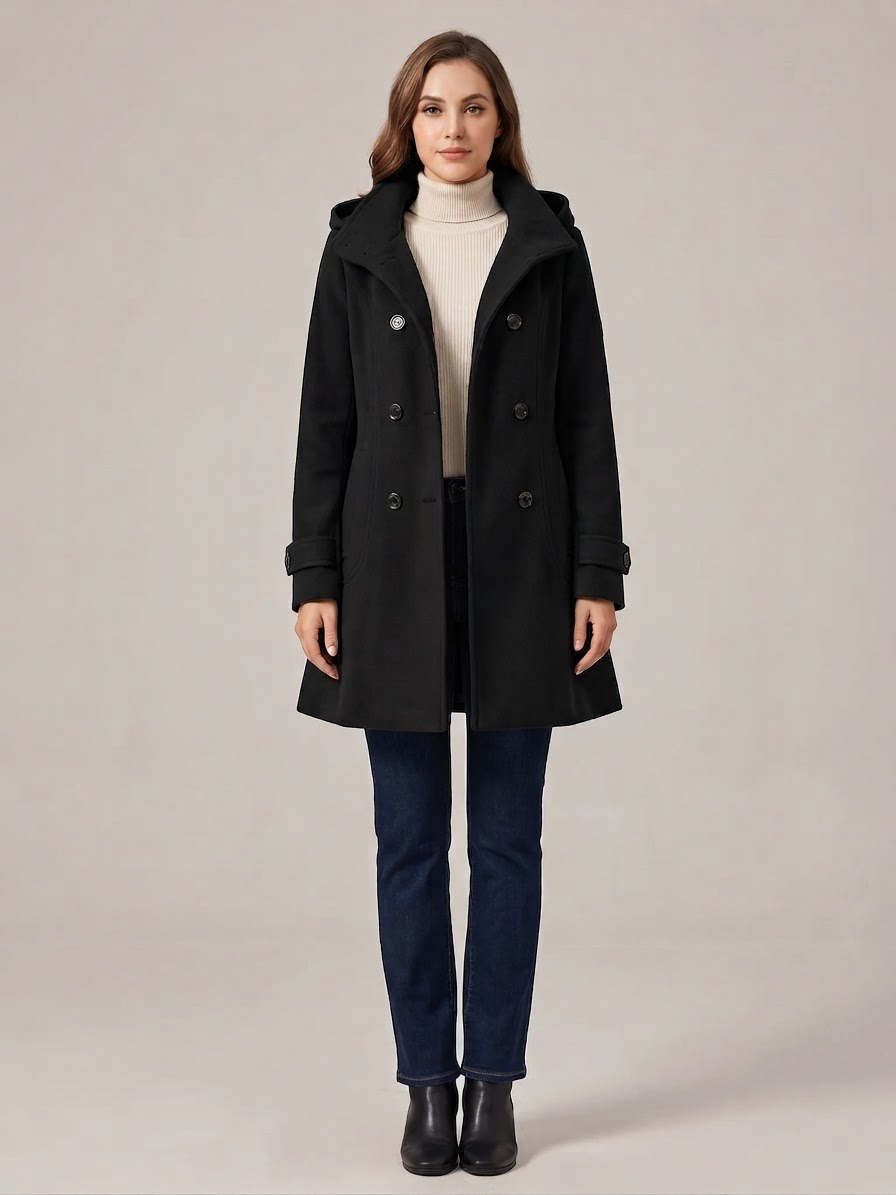 Double-Breasted Wool Pea Coat vs. Single-Breasted Overcoats: Styling Comparison