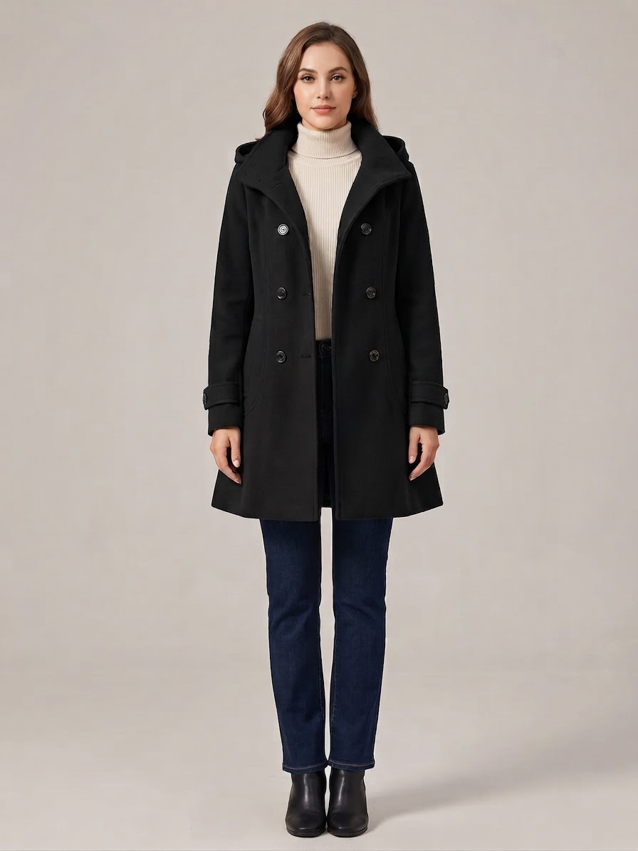 Anatomy of the Modern Hooded Wool Pea Coat