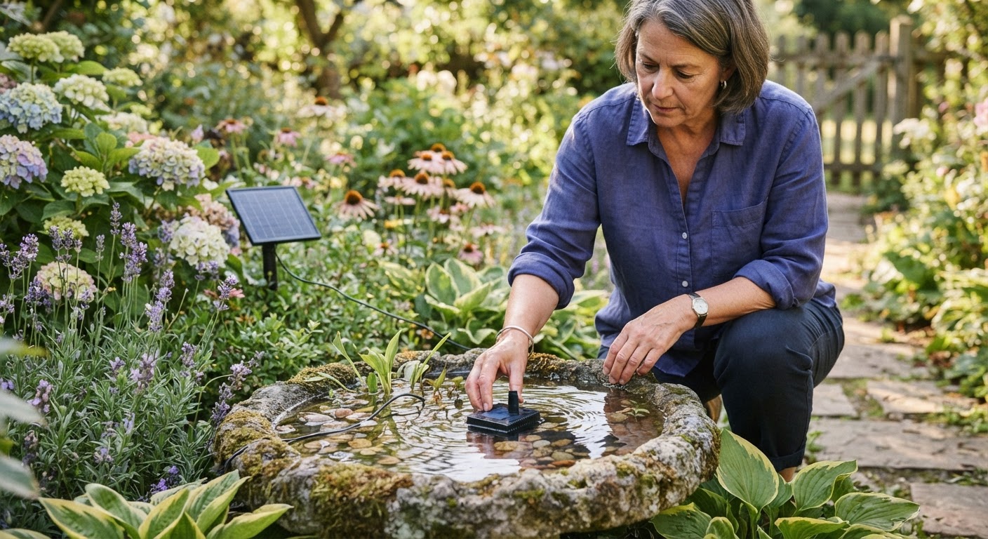 Bird Bath Solar Fountain Troubleshooting and FAQ