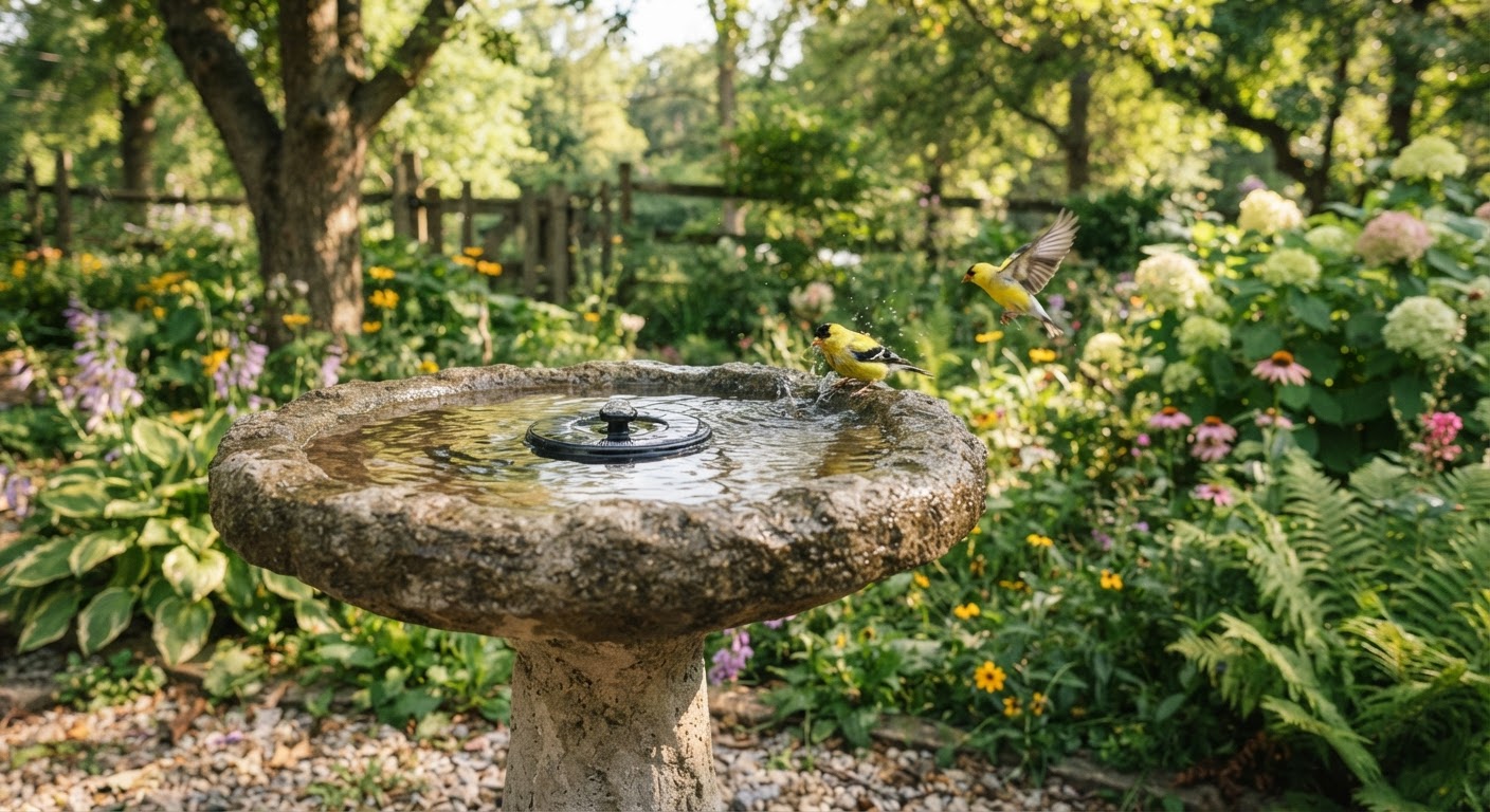 7 Essential Tips to Keep Bird Bath Water Clean and Safe