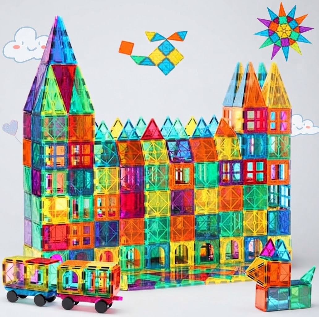 Introduction to Toddler STEM Learning with Magnetic Tiles