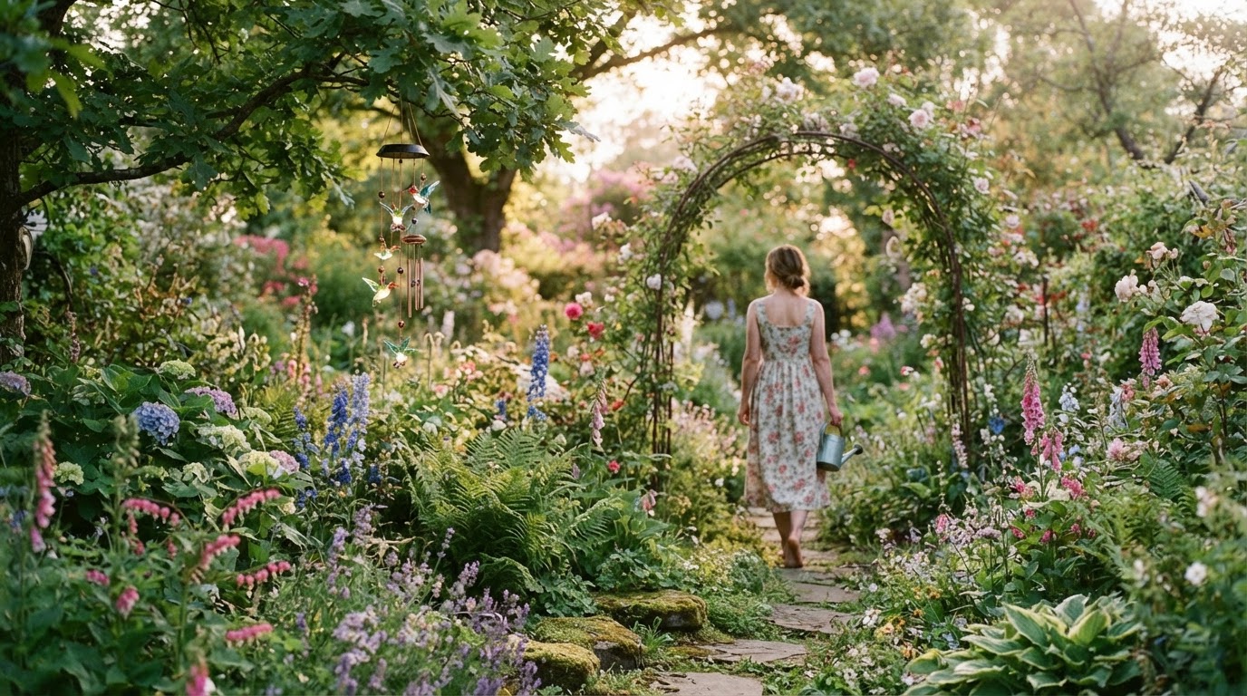 1. The Enchanted Garden Style