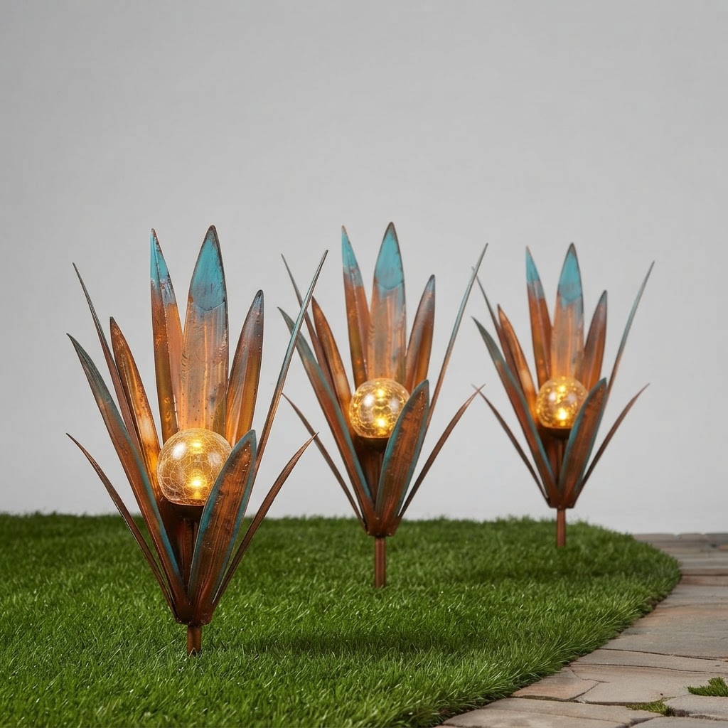 How to Install Solar Agave Lights in Your Lawn or Garden