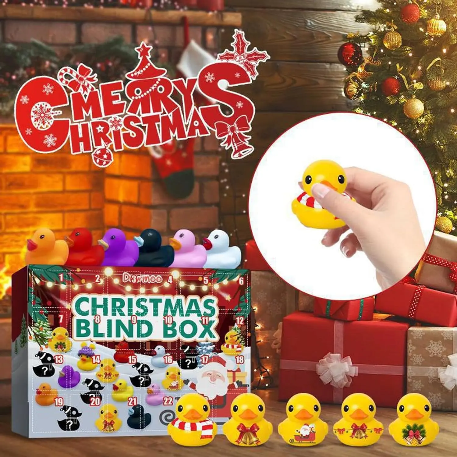 Christmas mini duck designs and accessories