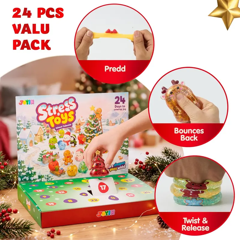 Christmas stress relief toys