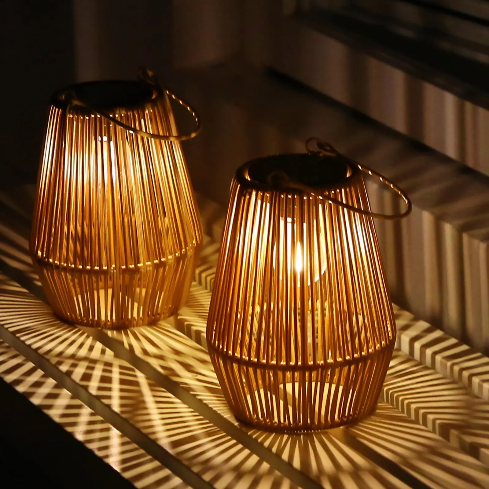 Handwoven Solar Lantern