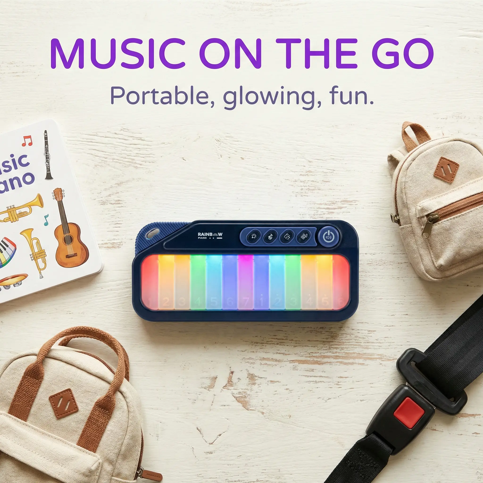 Rainbow Mini Piano image 7