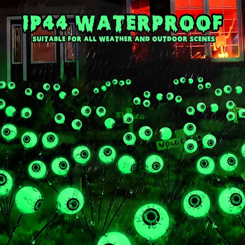 IP44 waterproof, suitable for all weather and outdoor scenes