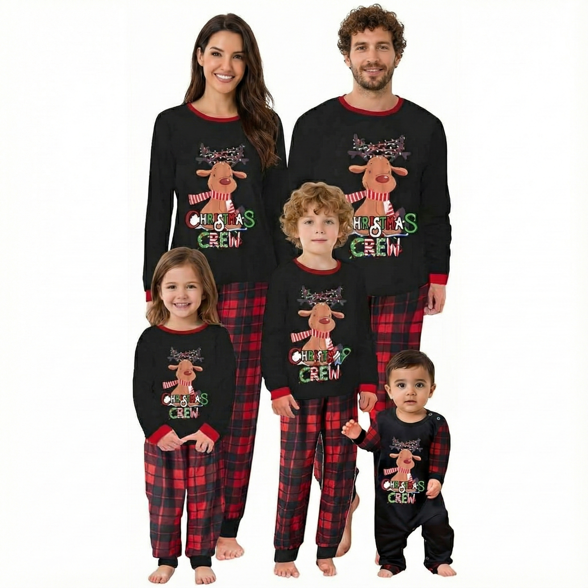 Black pajama set thumbnail