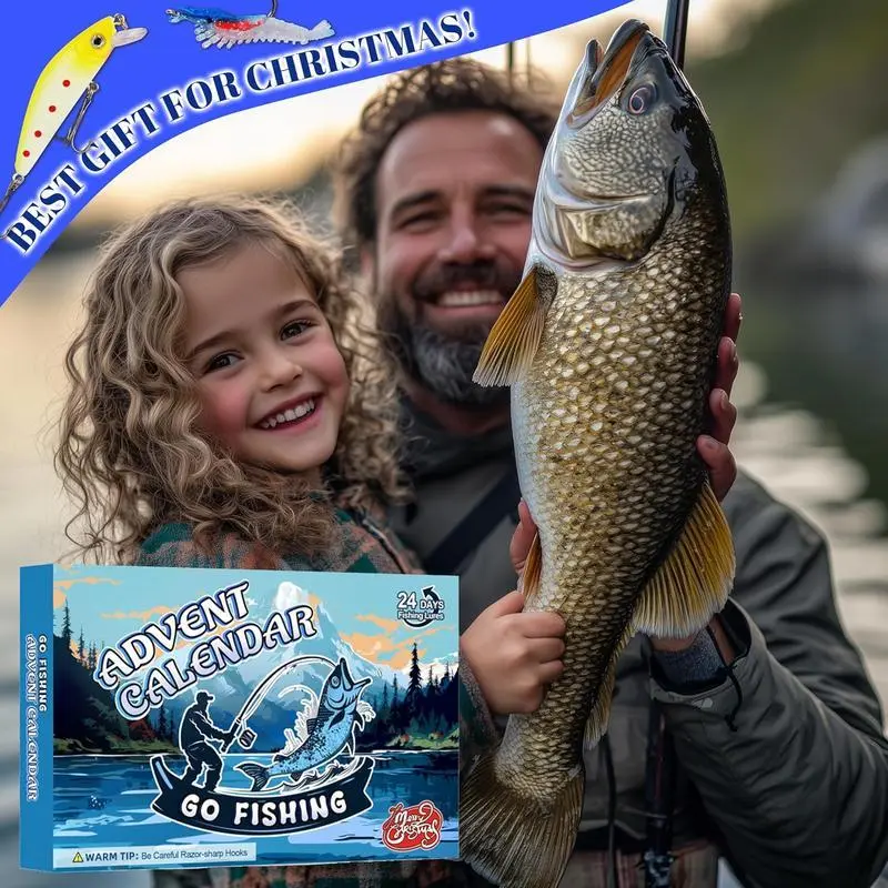Fishing Lure Advent Calendar view 1