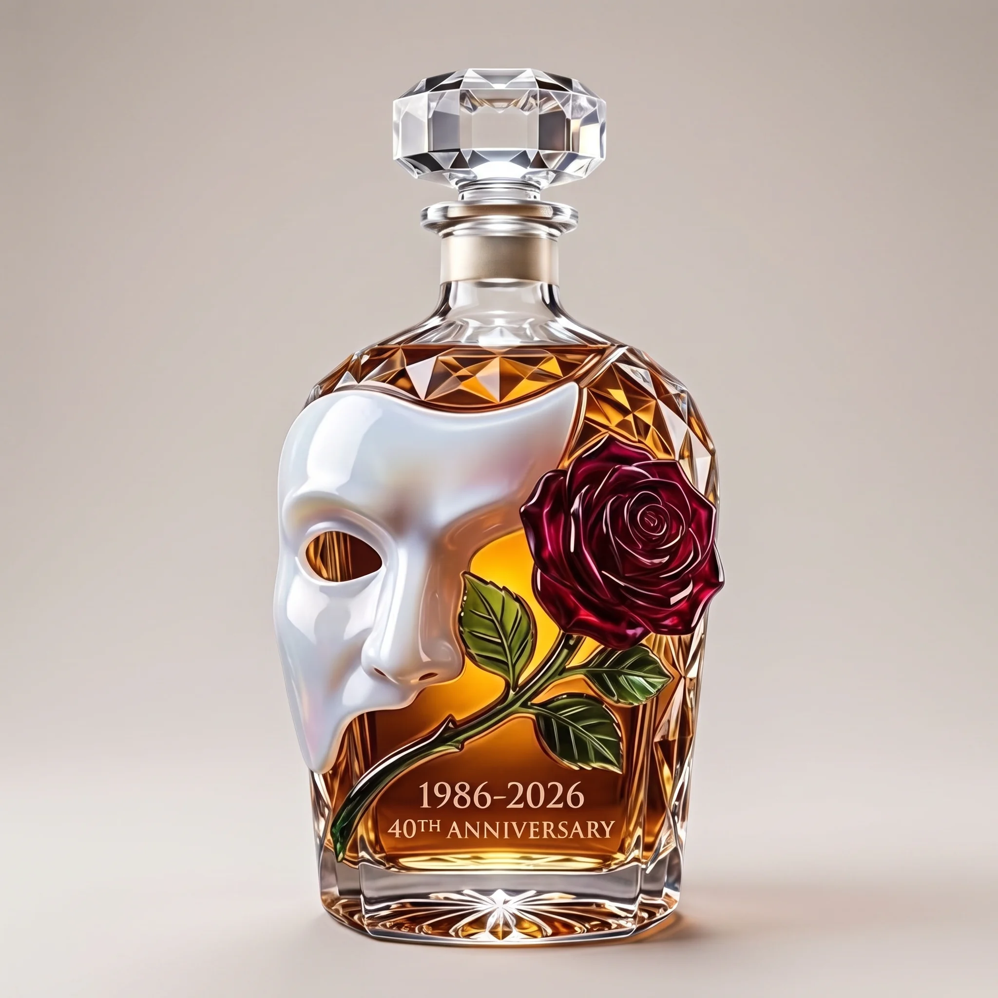 Phantom Mask Whiskey Decanter