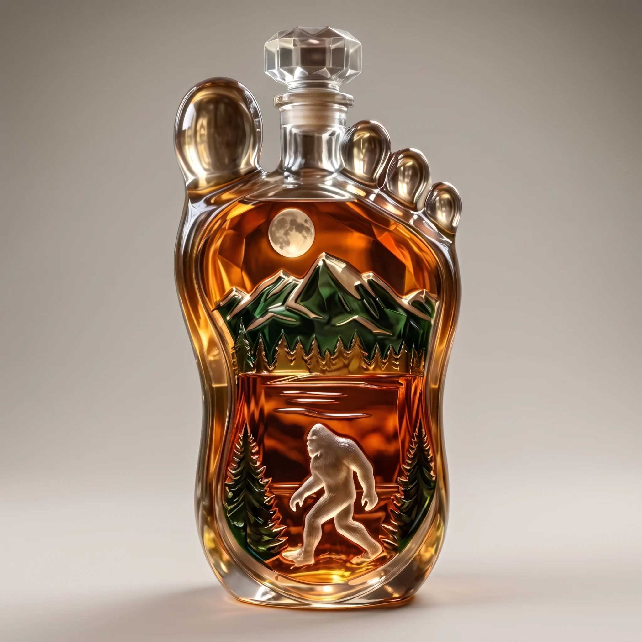 Bigfoot Whiskey Decanter