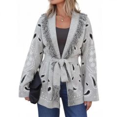 Bandana Fringe Wrap Cardigan 6