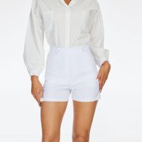 Women's Comfy Stretch Twill Shorts  thumbnail 5