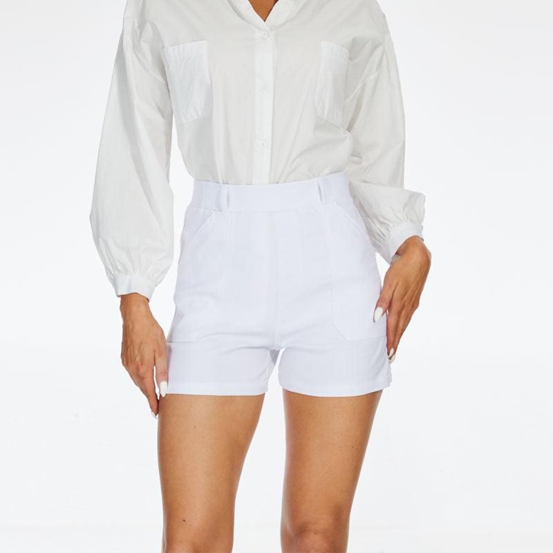 Women's Comfy Stretch Twill Shorts  thumbnail 5