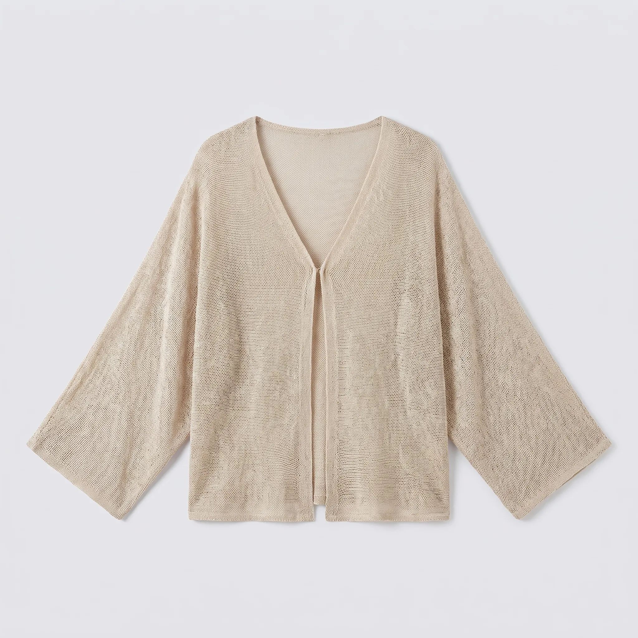 Boat Neck Cardigan 1