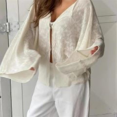 Boat Neck Cardigan 3