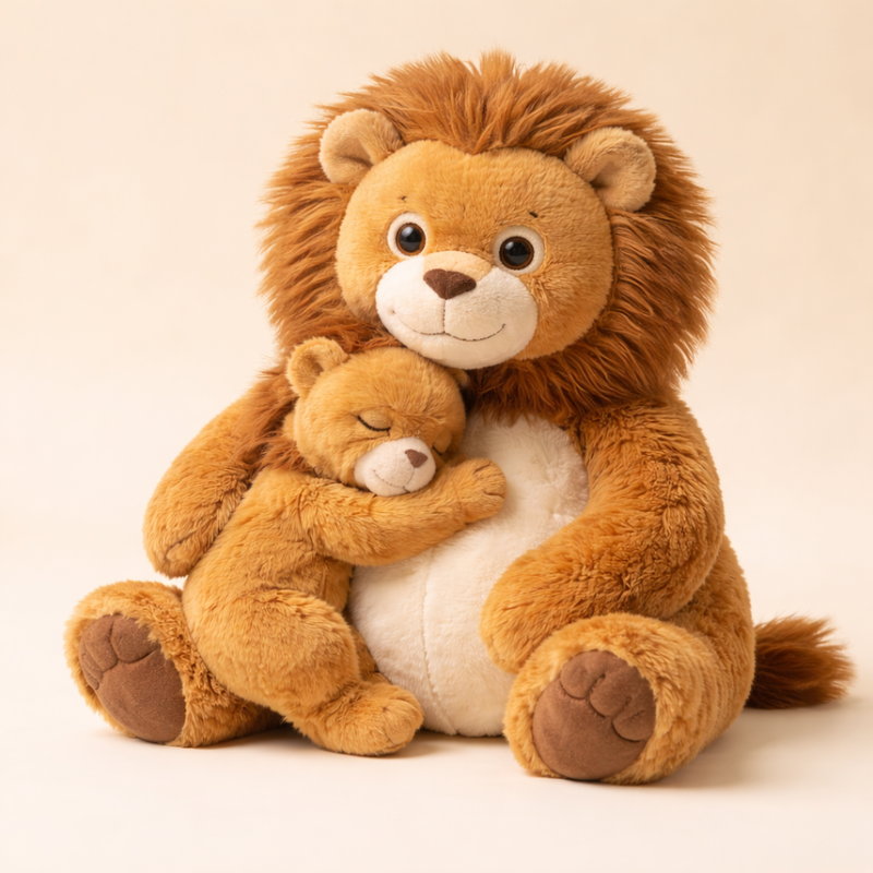 Mama Punch Monkey plush — Lion style