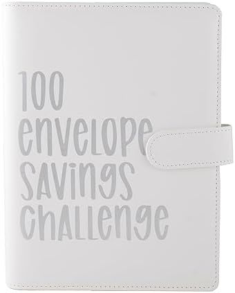 100 Envelope Challenge Binder | Easy and Fun Way to SaveMoney Saving Challenge Box kit Cash Saving,Savings Challenges Budget Book Binder with Cash Envelopes for Office,Home,School (Red) thumbnail 8