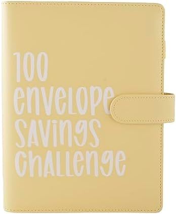 100 Envelope Challenge Binder | Easy and Fun Way to SaveMoney Saving Challenge Box kit Cash Saving,Savings Challenges Budget Book Binder with Cash Envelopes for Office,Home,School (Red) thumbnail 9