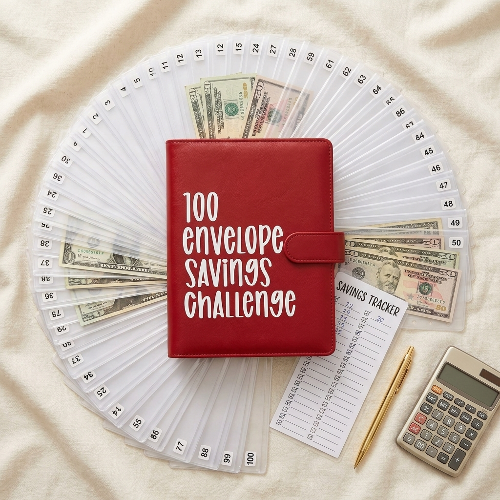 Transparent cash envelopes