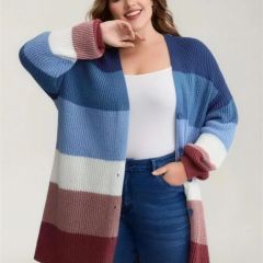 Rainbow Stripe Longline Cardigan 8