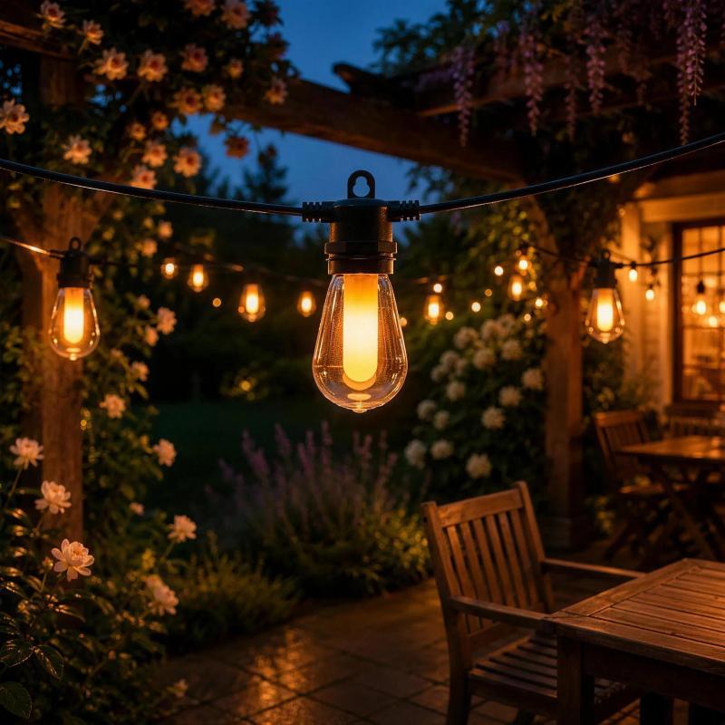 Outdoor Solar String Lights