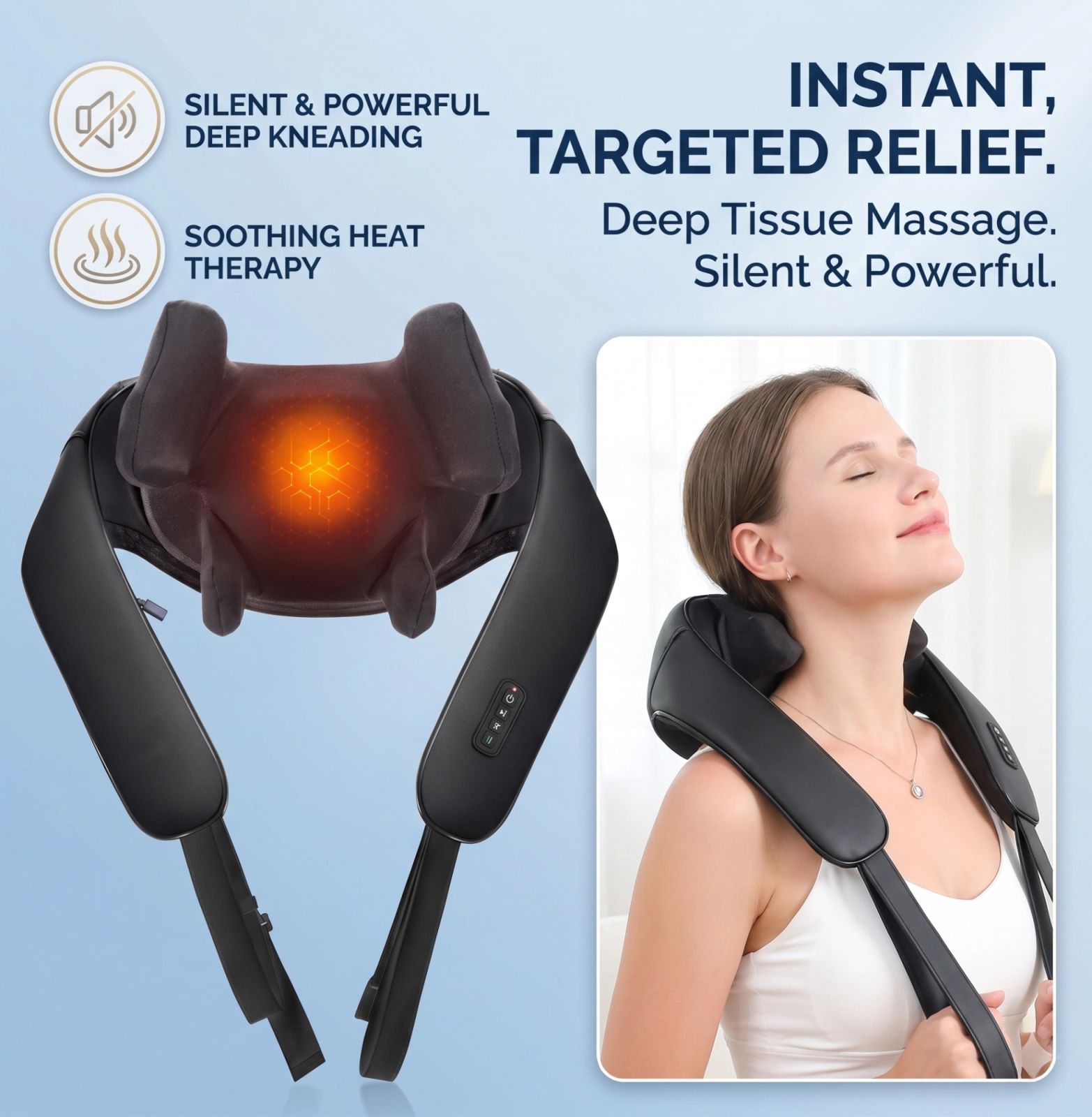 MASGRE Wireless Neck Massager