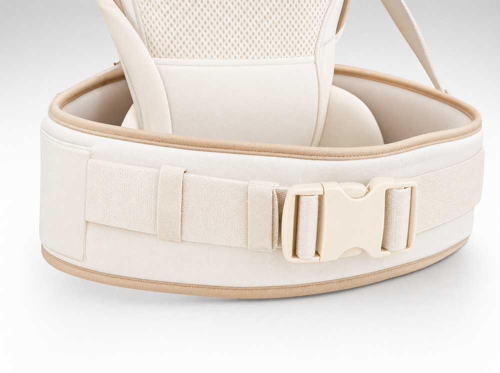 Waistband extender that adds up to 16 inches for a wider fit