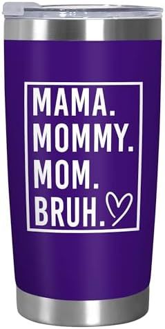 TEEZWONDER Mothers Day Gifts from Daughter Son - 20 oz Stainless Steel Insulated Coffee Tumbler with Lid thumbnail 8